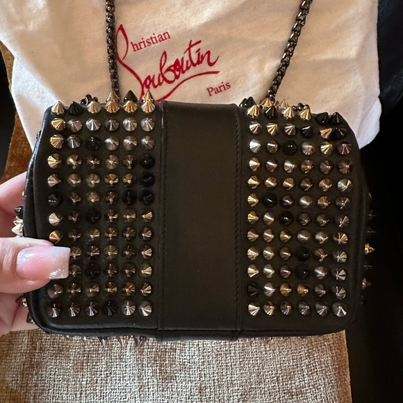 Christian Louboutin Sweet Charity Spike Studded Crossbody - Picture 8 of 14